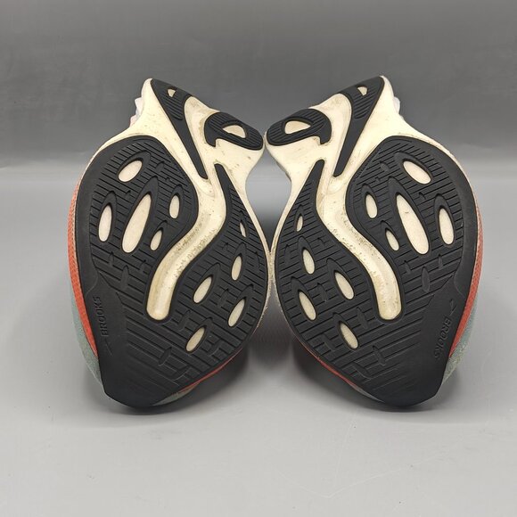 Brooks Hyperion Max Womens Size 8.5 Green Orange Athletic Running Shoes Sneakers - Picture 9 of 11